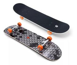 Skate Adulto Montado Shape Maple C/ Lixa Rolamento e Amortecedor Vollo