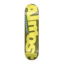 Skate Almost Skateboard Maple Resin-7 Color Logo HYB - Olive 8.25