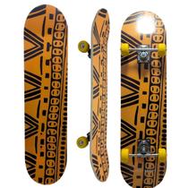 Skate Board Infantil Funs Iniciante Esporte Suporta Até 50Kg