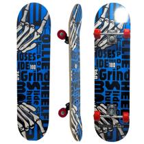 Skate Board Infantil Funs Para Iniciante Esporte Suporta Até 50Kg 11172