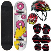 Skate Board Infantil Radical Iniciante Menina Feminino