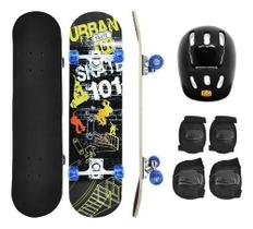 Skate Com Acessorios De Proteção Dm Radical Skate Com Acessorios De Proteção Dm Radical