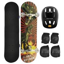 Skate com Acessórios Radical DM TOYS DMR6188
