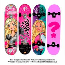 Skate com Kit Proteção - Barbie Teen - Sortido - Fun Divirta-se