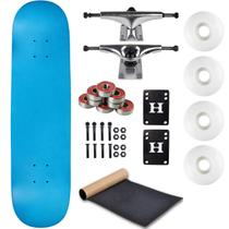 Skate Completo Moose 8,25" Deck de Maple Azul Neon