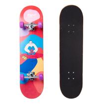 Skate Creme Montado Fam Iniciante Rosa