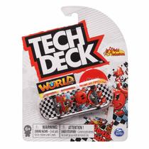 Skate de Dedo 96mm - World Industries Vermelho - Tech Deck Skate de Dedo 96mm - World Industries Vermelho - Tech Deck