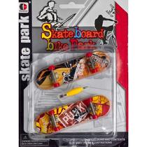 Skate de Dedo Blister com 2 Skateboard Bike Park