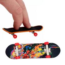Skate De Dedo C/ Lixa Tech Radical Dech + Acessórios P/ Manobras - WellKids