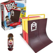 Skate De Dedo Com Pista Profissional Tech Deck X-connect - Sunny