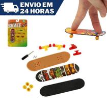 Skate De Dedo De Plástico 14 Peças Xtreme Brinquedo