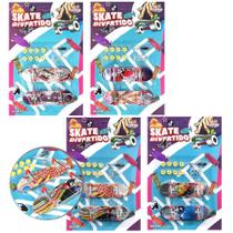 Skate De Dedo Divertido Com Acessorios 17 Pecas
