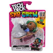 Skate de Dedo e Boneco SK8 CREW (Fone Verde) 96mm Tech Deck Skate de Dedo e Boneco SK8 CREW (Fone Verde) 96mm Tech Deck