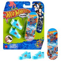 Skate de dedo hot wheels com acessorios hgt46