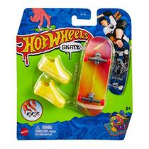 Skate De Dedo Hot Wheels Fingerboard Profissional Com Tênis