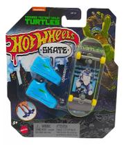Skate De Dedo Hot Wheels Fingerboard Tartarugas Ninja Mattel