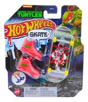 Skate De Dedo Hot Wheels Fingerboard Tartarugas Ninja Mattel