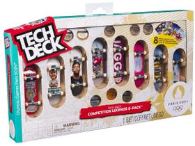 Skate de dedo lendas da competicao com 8 tech deck sunny Skate de dedo lendas da competicao com 8 tech deck sunny