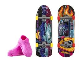 Skate de Dedo Mattel Hot Wheels Skateboard - Tênis Retrô