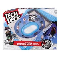 Skate De Dedo Pista Skatepark Mega Bowl Daewon - Tech Deck - Sunny 3812 Skate De Dedo Pista Skatepark Mega Bowl Daewon - Tech Deck - Sunny 3812