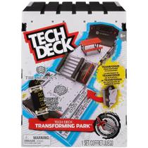 Skate de dedo pista skatepark transformador the berrics tech deck sunny