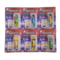 Skate de Dedo Profissional Com Led Netdeck - Nettoy