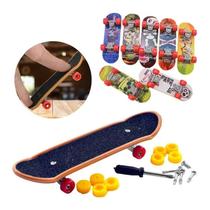Skate De Dedo Profissional Fingerboard Brinquedo Presente Lixa - ExtraByte
