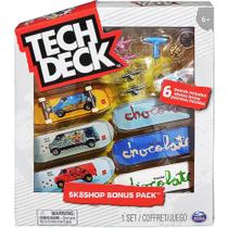 Skate de dedo shop bonus c/6 tech deck sunny