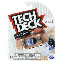 Skate de Dedo Tech Deck April Yuto Horigome Sunny com Rodas Funcionais