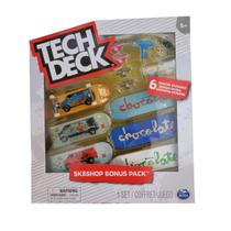 Skate de Dedo Tech Deck Chocolate Com 6 Skates - Sunny Skate de Dedo Tech Deck Chocolate Com 6 Skates - Sunny