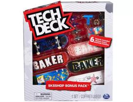 Skate de Dedo Tech Deck Sk8 Shop Pack 6 Baker Sunny