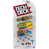 Skate de dedo ultra dlx com 4 unidades tech deck sunny
