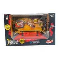 Skate dedo c/pista manobr extrem radical