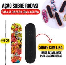 Skate dedo park street duas unidades com acessorios