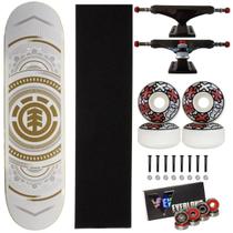 Skate Element Profissional Montado 8.0 Next Everlong Genius Cor:DouradoTamanho:Único Skate Element Profissional Montado 8.0 Next Everlong Genius Cor:DouradoTamanho:Único