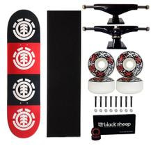Skate Element Profissional Roda Next Rolamento Black Sheep