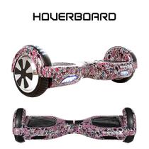 Skate Eletrico 6,5 Caveira Mexicana Roxa Hoverboard Smart