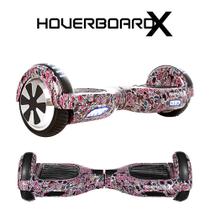 Skate Eletrico 6,5 Caveira Mexicana Roxa HoverboardX Smart