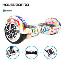 Hoverboard Skate Élétrico Bluetooth Com Led Alça Curta 6,5 Polegadas Fogo  e Água - YDTECH - Hoverboard - Magazine Luiza