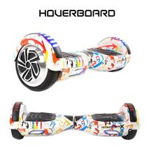 Skate Eletrico 6,5 Grafite Hoverboard Speaker Bluetooth