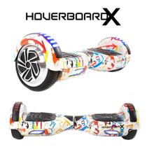 Skate Eletrico 6,5 Grafite HoverboardX Speaker Bluetooth