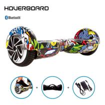Skate Elétrico 6,5 Hip-Hop Hoverboard com Bluetooth e Bolsa