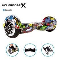 Skate Elétrico 6,5 Hip-Hop HoverboardX com Bluetooth e Bolsa Skate Elétrico 6,5 Hip-Hop HoverboardX com Bluetooth e Bolsa