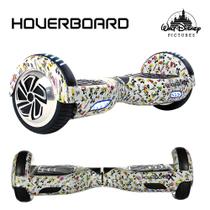 Skate Eletrico 6,5 Mickey Mouse Branco Hoverboard Smart