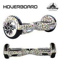 Skate Eletrico 6,5 Mickey Mouse Branco Hoverboard Smart