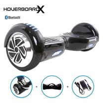 Skate Elétrico 6,5 Preto HoverboardX Bluetooth e Bolsa Skate Elétrico 6,5 Preto HoverboardX Bluetooth e Bolsa