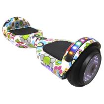 Skate Elétrico Hoverboard 6.5'' Pro Move Bluetooth Luzes Led