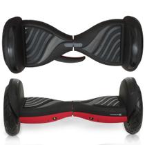 Skate Elétrico Preto 10 Polegadas Smart Balance Bluetooth