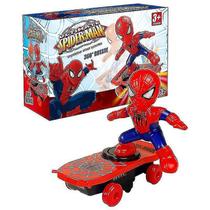 Skate elétrico Spiderman com música leve 360 Tumbler Kid Skate elétrico Spiderman com música leve 360 Tumbler Kid