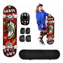 Skate Infantil Com Kit De Equipamentos Completo Radical - Emeésse Company